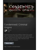Condemned Criminal Origins (Steam Gift Region Free/ROW) Condemned Criminal Origins (Steam Gift Region Free/ROW)