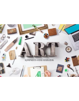 Art Equipments Scene Generator