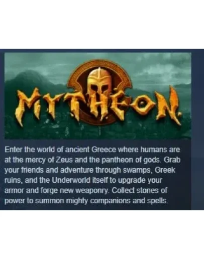 Mytheon STEAM KEY REGION FREE GLOBAL