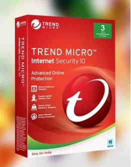 Trend Micro Internet Security 1 год 3 ПК Global