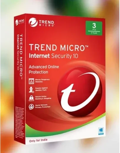 Trend Micro Internet Security 1 год 3 ПК Global