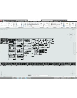 Рабочий проект по отоплению и вентиляции СТО с офисными