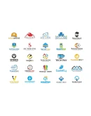 100 Unique Logo Bundle