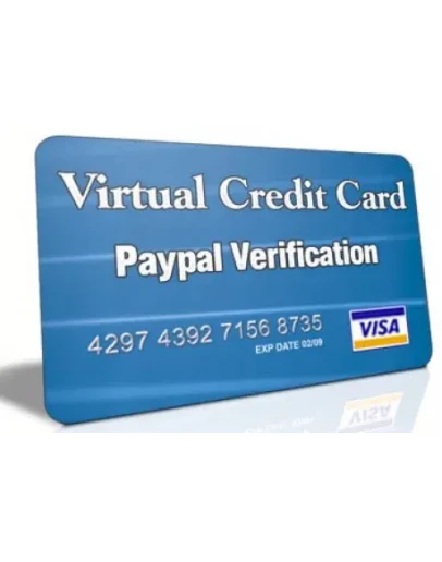 Instantly VCC- Virtual Card Verified for PayPal USA Instantly VCC- Virtual Card Verified for PayPal USA