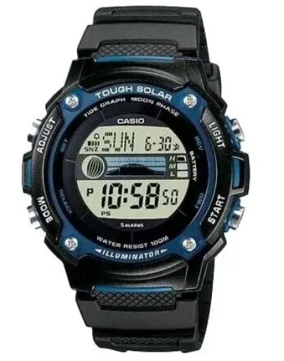 Инструкция на мужские часы CASIO W-S210