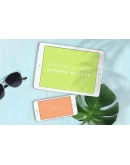 Summer Scene Generator iPad Mock-Up
