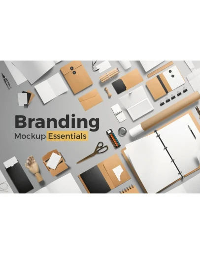 Branding Mockup Essentials Vol. 1