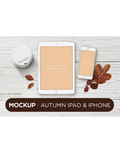Responsive Design Device iPad iPhone Mock-Up