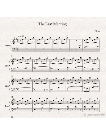 The Last meeting- bliss-notes
