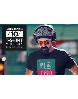 T-Shirt Mock-Up Vol.4