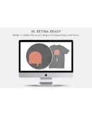 Next Level 3600 Crew-Neck T-Shirt Mockups