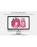 Next Level 1533 Racerback Tank-Top Mockups Next Level 1533 Racerback Tank-Top Mockups