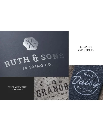 10 Logo/Badge Mock-Ups Vol.2