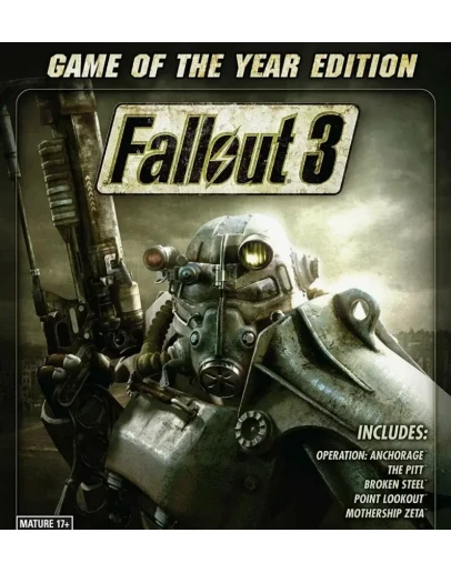 Fallout 3: GAME OF THE YEAR EDITION GOTY STEAM КЛЮЧ