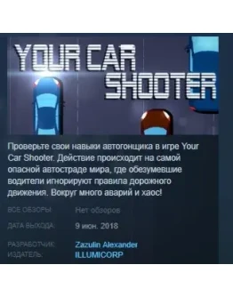 Your Car Shooter STEAM KEY REGION FREE GLOBAL