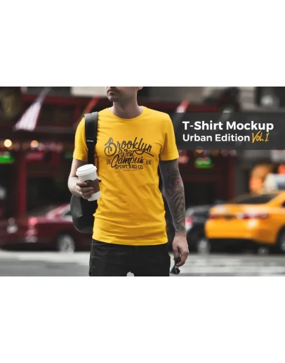 T-Shirt Mockup Urban Edition Vol. 1