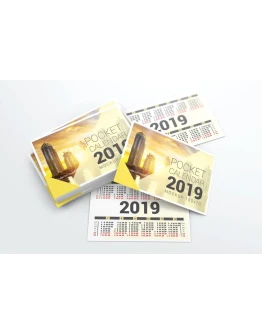 Pocket Calendar Mockups Pocket Calendar Mockups