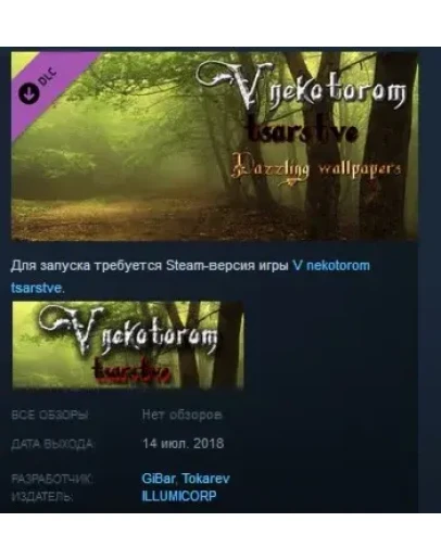 V nekotorom tsarstve Dazzling Wallpapers DLC STEAM KEY