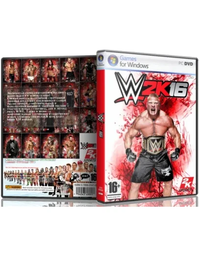 WWE 2K16 (Steam Gift Region Free / ROW)