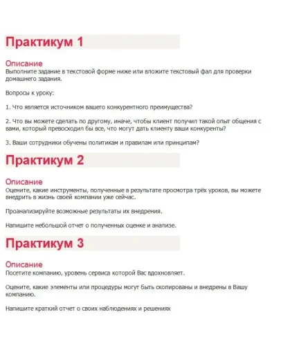 Бизнес-практикум Синергия (Первоклассный сервис)