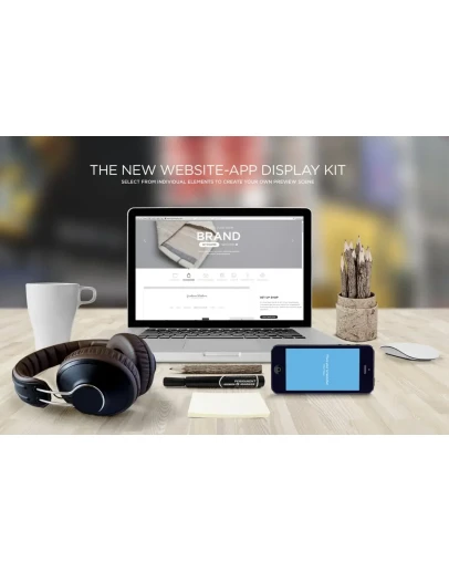 Responsive Web Display Kit Mock-Up