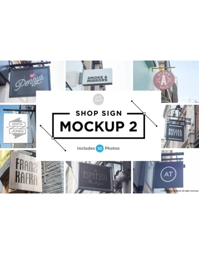 Shop sign mockups 2