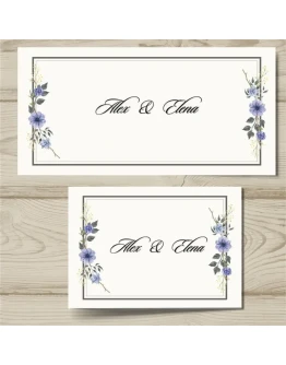 Шаблон конверта для приглашения 13