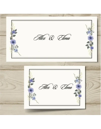 Шаблон конверта для приглашения 13