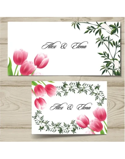 Шаблон конверта для приглашения 10