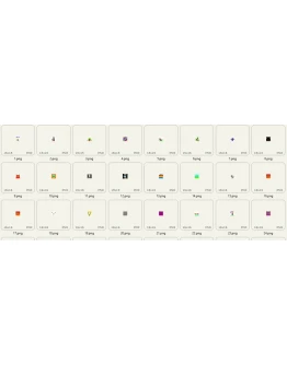 86 иконок нарисованные ребенком 6 лет