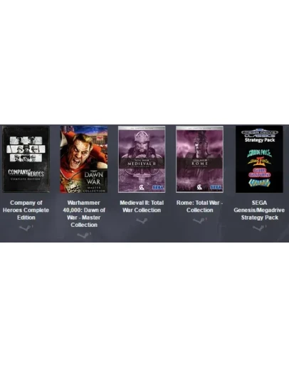 SEGA Strategy Bundle Steam Key 0