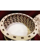 Круглая шкатулка DXF CDR, файлы для лазерной резки