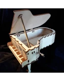 Шкатулка-рояль DXF CDR, файлы для лазерной резки