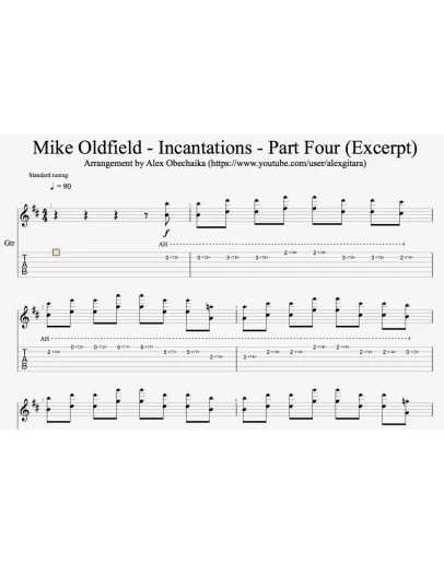 Mike Oldfield - Incantations - Part Four (Excerpt)