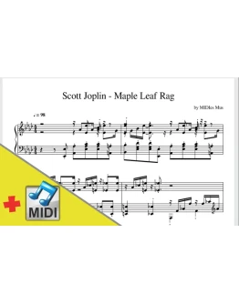 Scott Joplin - Maple Leaf Rag (ноты для пиано + midi) Scott Joplin - Maple Leaf Rag (ноты для пиано + midi)