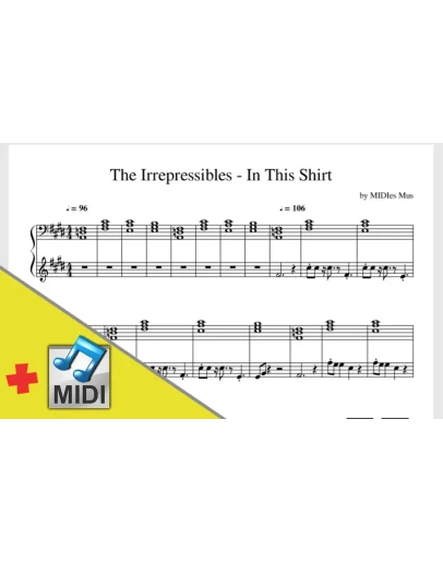 The Irrepressibles - In This Shits ноты пиано + midi The Irrepressibles - In This Shits ноты пиано + midi