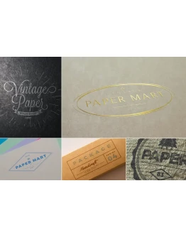 Creative Paper Logo Mockups