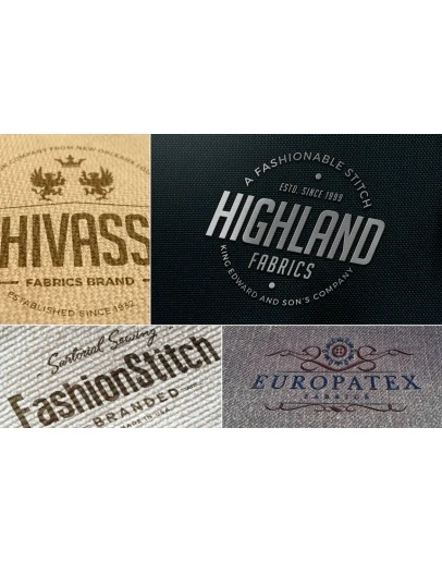 Impressive Fabric Logo Mockups