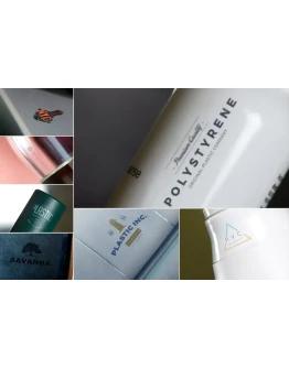 Plastic Logo Mockups Plastic Logo Mockups