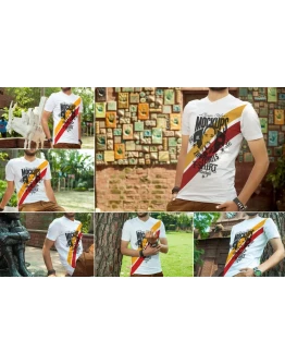 Stylish V-Neck T-Shirt Mockups