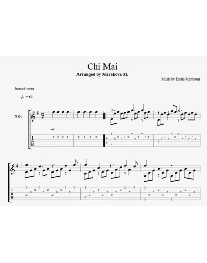 Эннио Морриконе - Chi Mai