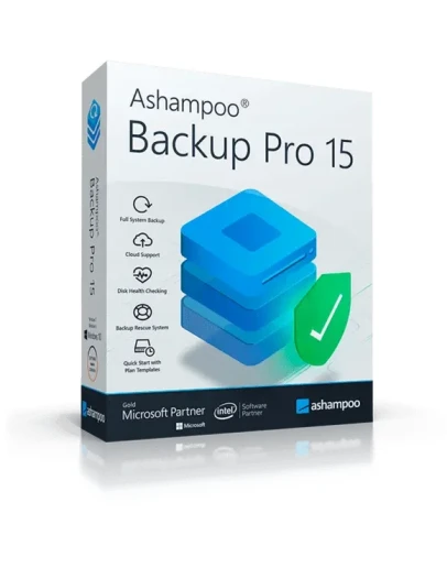 Ashampoo Backup Pro 15 Лицензия(ключ) Бессрочно