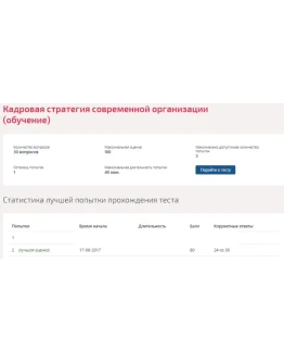 Кадровая стратегия современной организации.тестСинергия