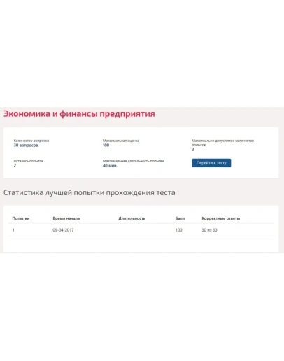 Экономика и финансы предприятия.Тест Синергия