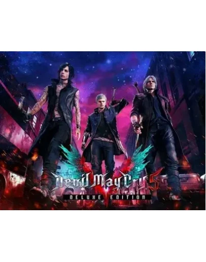 Devil May Cry 5 Deluxe Edition + БОНУСЫ (Steam KEY)