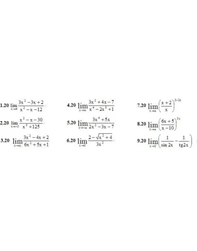 Решебник Рябушко. Решенный ИДЗ 5.1, Вариант 20