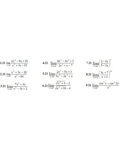 Решебник Рябушко. Решенный ИДЗ 5.1, Вариант 21