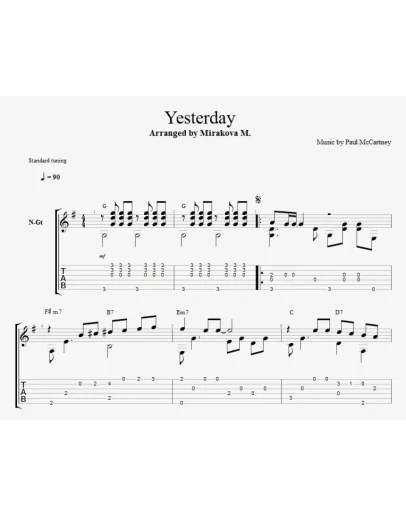 Yesterday - The Beatles