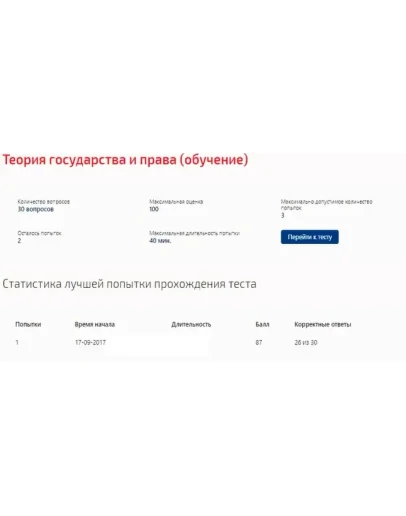 Теория государства и права.Тест Синергия