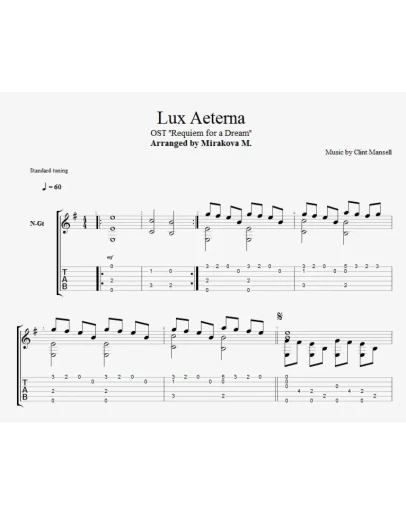 Lux Aeterna - Requiem for a Dream OST